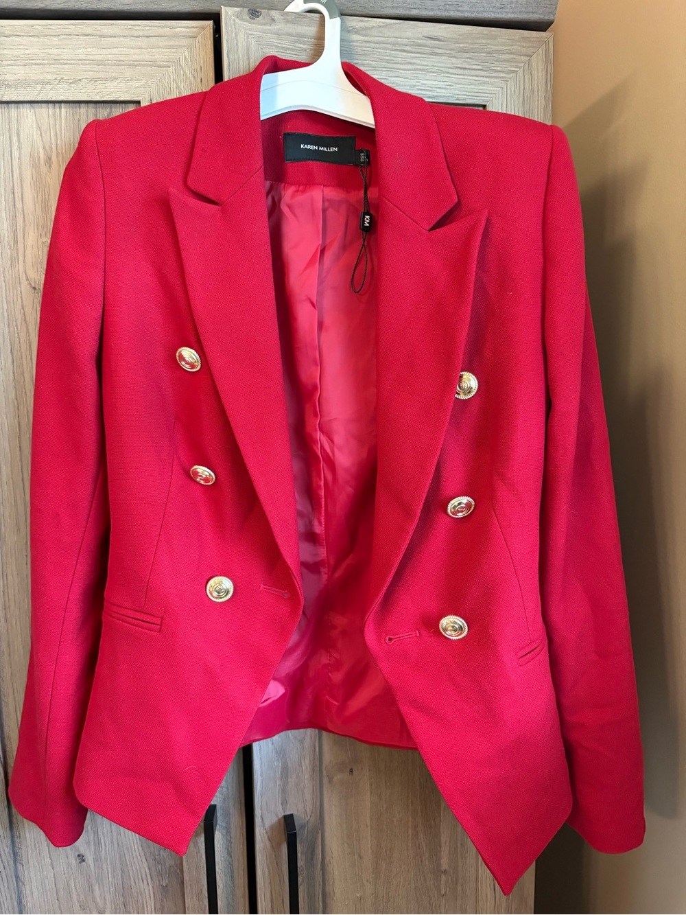 Karen Millen Tailored Button Blazer size 2 / UK 6